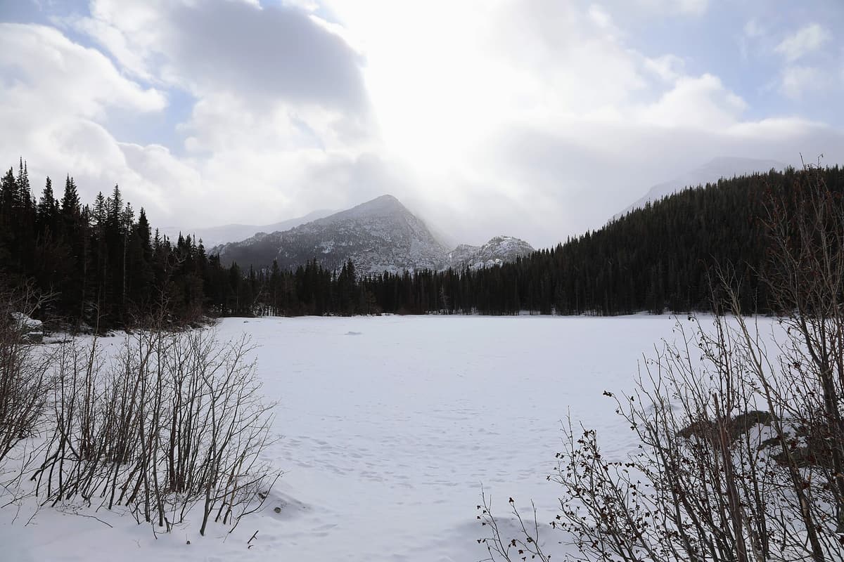 Bear Lake in Rocky Mountain National Park, the heart of the timed-entry corridor