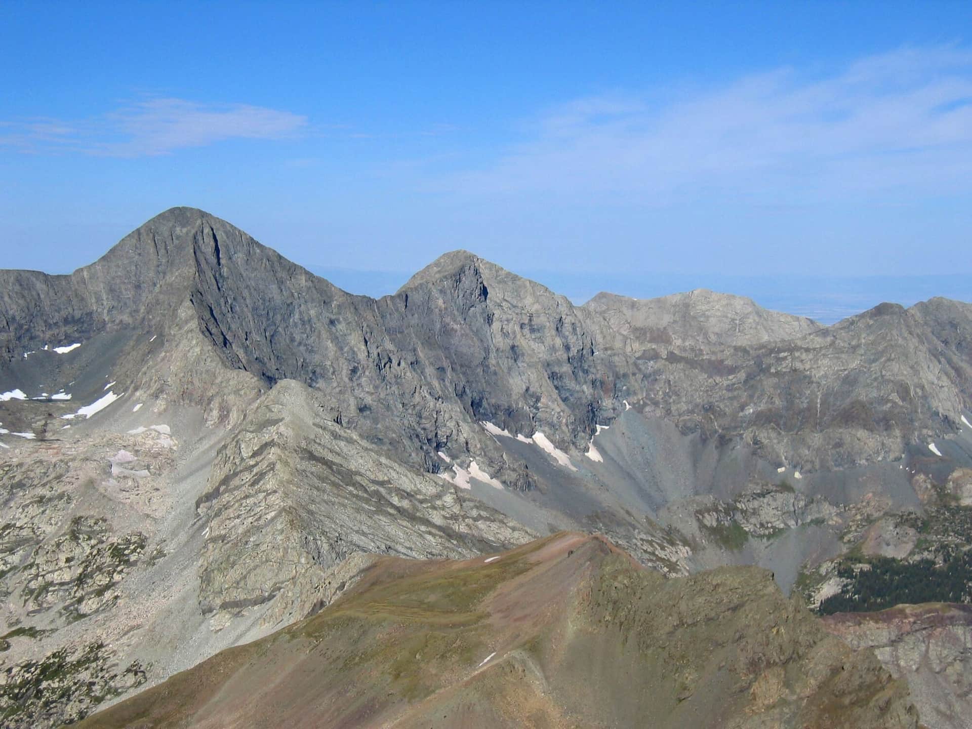 Blanca Peak and Ellingwood Point