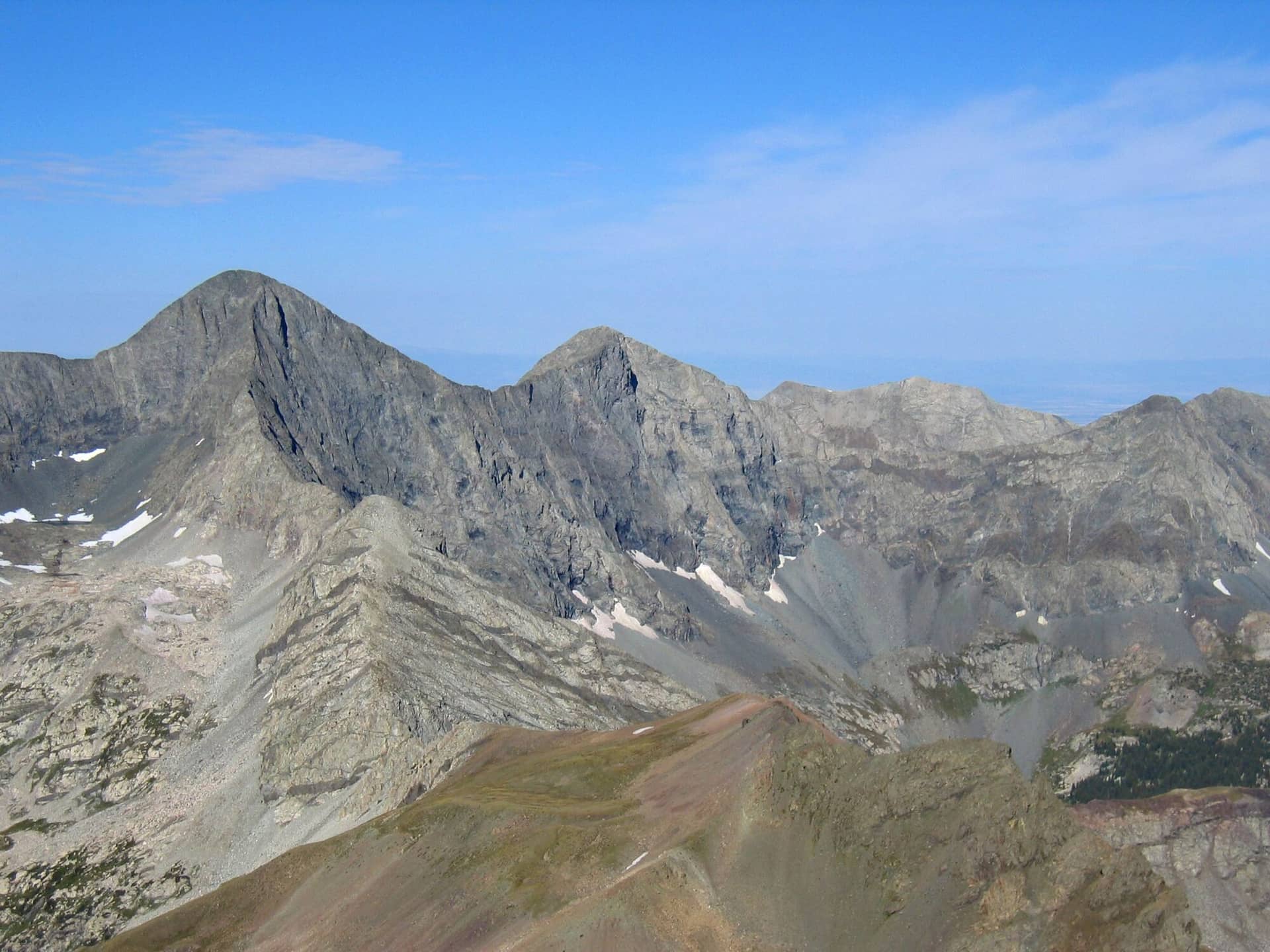 Blanca Peak and Ellingwood Point