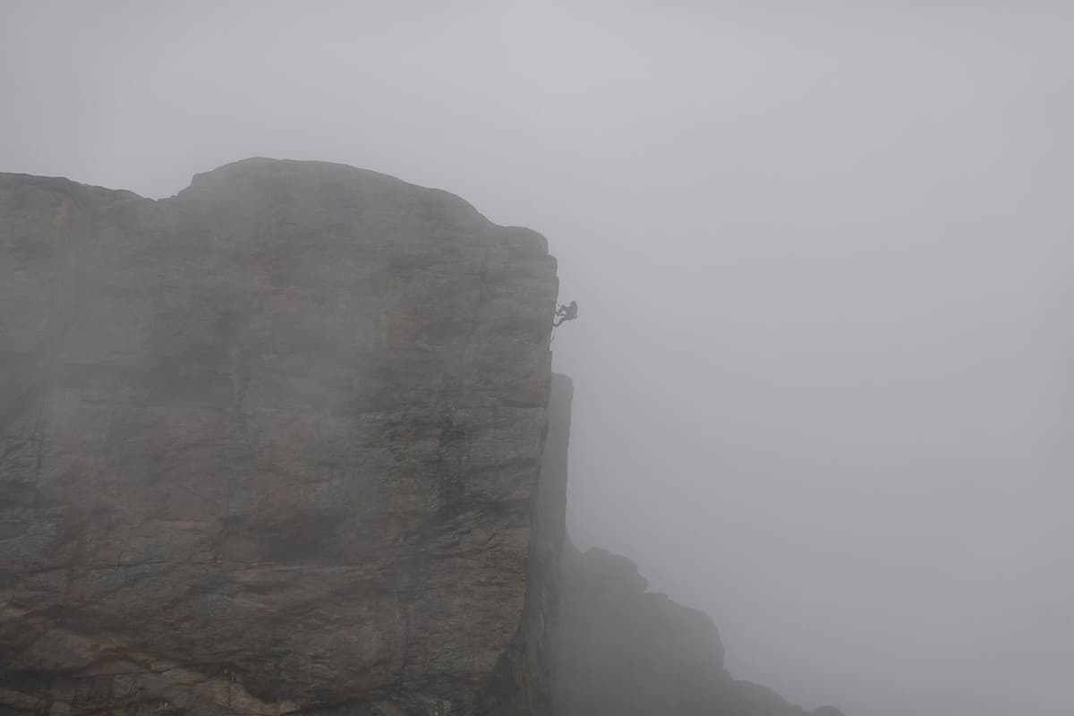 Chasm Lake beneath the East Face of Longs Peak in Rocky Mountain National Park