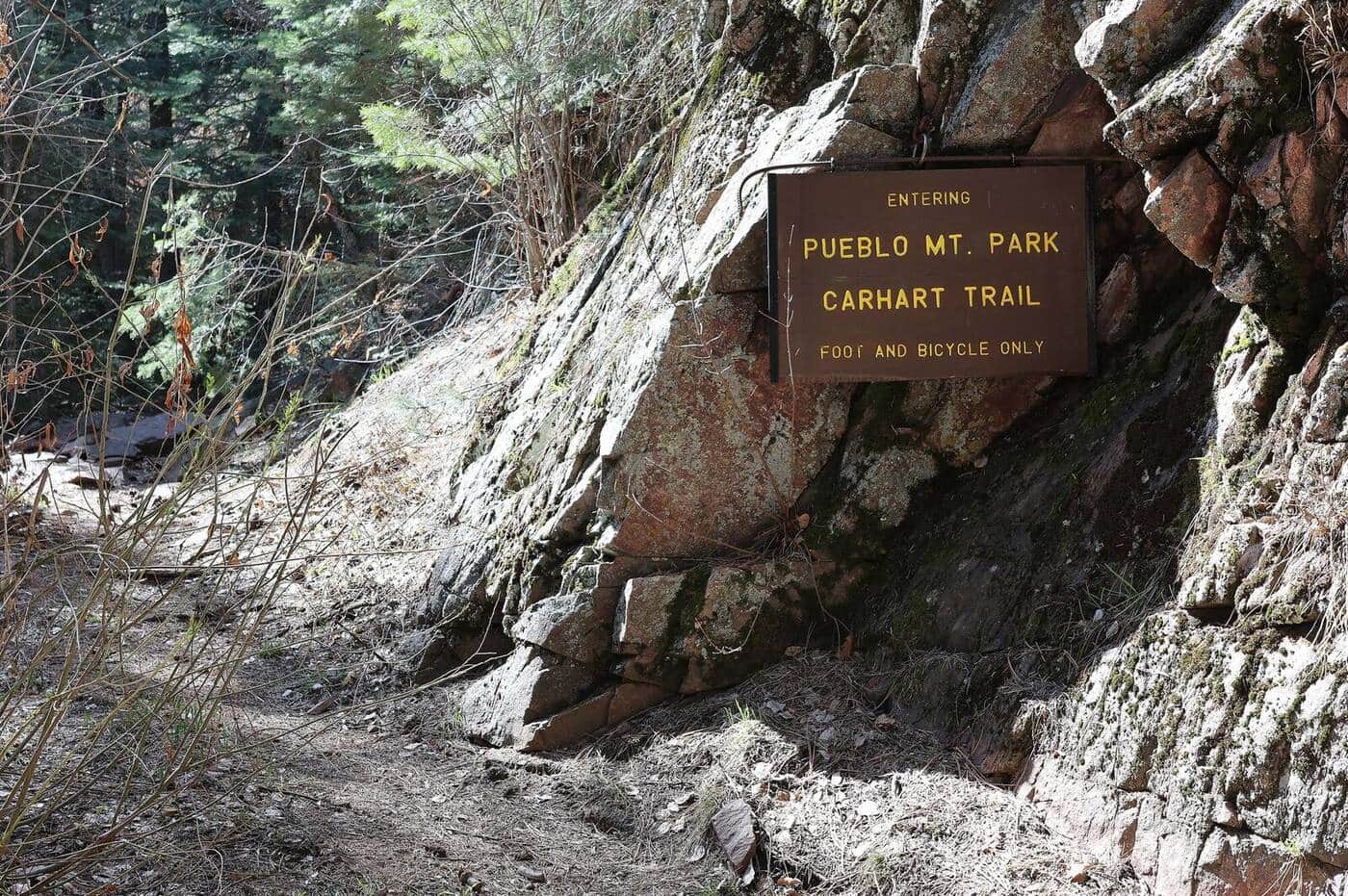 Pueblo Mountain Park Trail